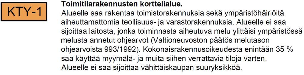 Nosto Consulting Oy 24 (31) 4. Asemakaavan kuvaus 4.1. Kaavan rakenne Mitoitus Asemakaavalla mahdollistetaan työpaikkarakentamisen sijoittuminen suunnittelualueelle.