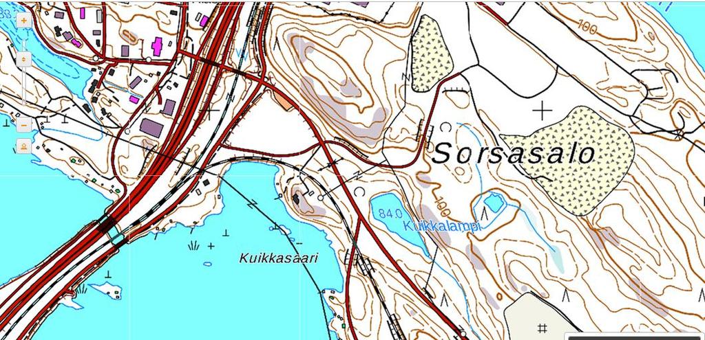 72 SORSASALO, KUOPIO Osoite: Selluntie, KUOPIO Koordinaatit: 6983756:3535547 Mittausparametrit: SO2, haisevat rikkiyhdisteet (TRS) ja hengitettävät hiukkaset (PM1) sekä sääparametrit (lämpötila,