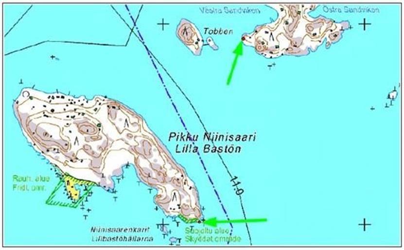 17 Kuva 5. Kuvassa on esitetty vastinpisteet punaisella pisteellä uudella kartalla. (Rahkonen 2014: 2.) Georeferointi tehdään paikkatieto-ohjelmalla, joista esimerkiksi sopiva on QGIS.