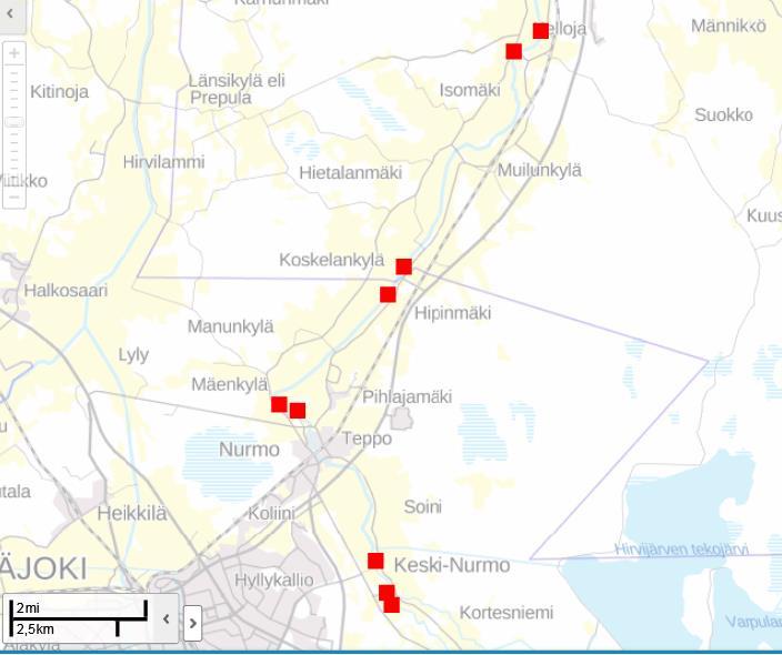 Ympäristölupahakemus 48/61 Alueen vesistöt ovat rehevöitymisen suhteen fosforirajoitteisia.