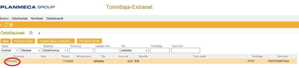 Sivu 3(6) 4. Tilauksen vahvistaminen Tilaus vahvistetaan painamalla Vahvista tilaus painiketta. Huom!