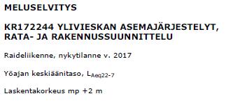 Raiteelle 2 liittymisen jälkeen nopeudeksi on asetettu 40 km/h.