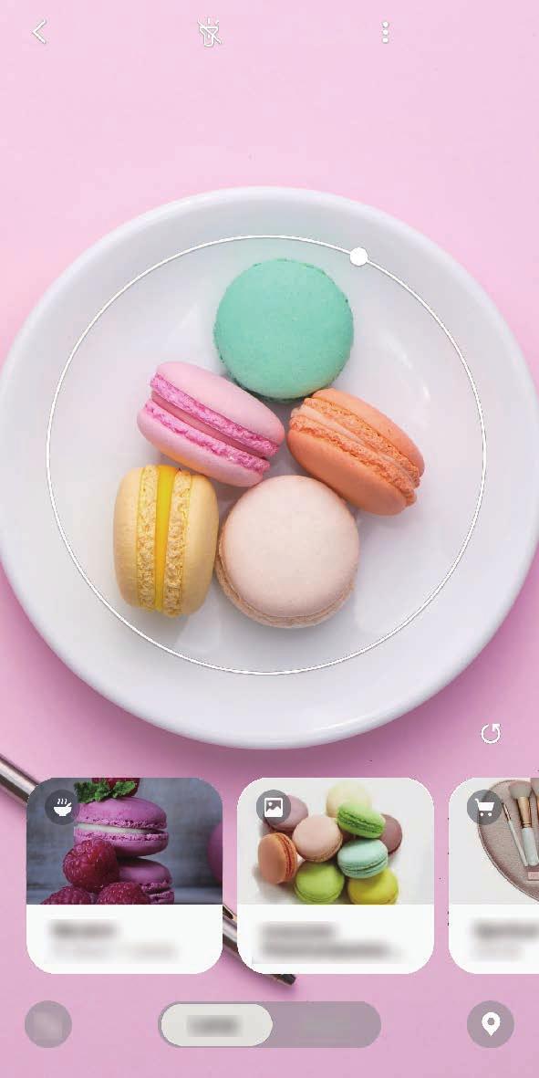 Sovellukset ja ominaisuudet Bixby Vision Esittely Bixby Vision on palvelu, joka tarjoaa erilaisia kuvantunnistukseen perustuvia toimintoja.