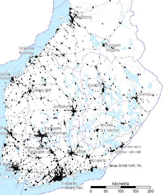 20 as/ha 2015 Suomen  3 as/ha 2015 Etelä-Savossa on