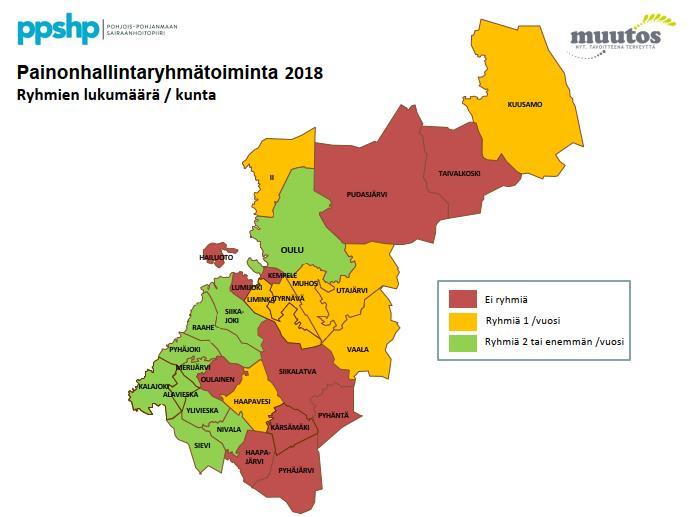 26 ryhmää ja