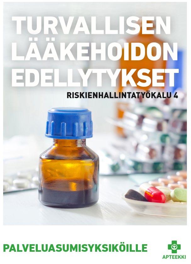 4. TURVALLISEN LÄÄKEHOIDON EDELLYTYKSET Työkalun avulla esimies/johto saa konkreettista tietoa turvallisen lääkehoidon edellytysten kehittämiseksi hoitoyksikössä/ toimintayksikössä.