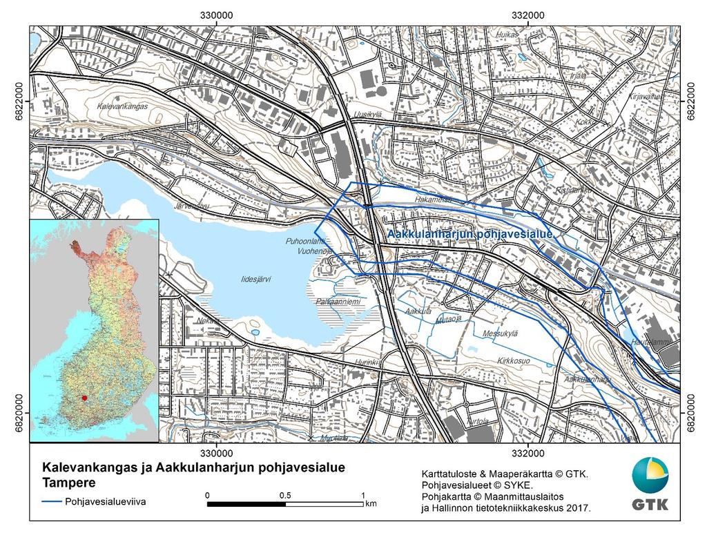 GEOLOGIAN TUTKIMUSKESKUS Geologinen rakenneselvitys 1 1 JOHDANTO 1.