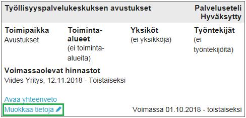 4 2. Avustuksen hakeminen, kun olette aiemmin hakeneet avustusta ja yrityksen tiedot ovat jo järjestelmässä Seuratkaa tätä ohjetta, jos