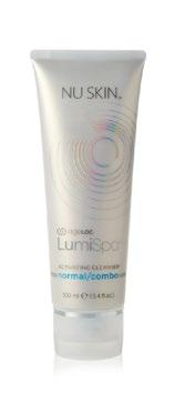 Glyseriini tasapainottaa ja täydentää koostumuksen. 100ml Tuotenro. 97001492 ageloc LumiSpa Activating Cleanser kuivalle iholle Puhdistusaine sisältää puhdistavia ainesosia kuivalle iholle, mm.