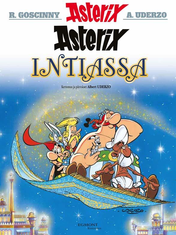 ASTERIX PEHMEÄKANTINEN ASTERIX INTIASSA Fakiiri Kakkulah saapuu Galliaan pyytämään apua, sillä Intiaa uhkaa kuivuus ja kaunis prinsessakin olisi pelastettavana.