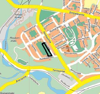 fi/kartat/) Johtoverkosto Ilmarinkadun varrella on rakennettu vesi-, jätevesi- ja hulevesiverkosto.