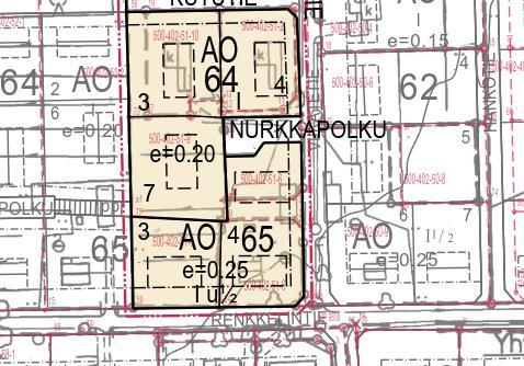 Kaavaselostus 14/21 kuusluku sekä kerroskorkeus pysyvät