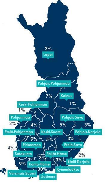 OLEMME MAAKUNTIEN OMISTAMA OSAKEYHTIÖ Siirrymme asiakkaidemme eli maakuntien omistukseen vuoden 2021 alusta