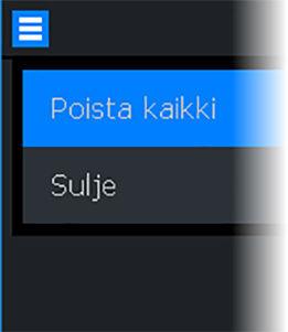 Reittipistevaihtoehdot Reittivaihtoehdot Jälkivaihtoehdot Reittipisteet Reittipiste on merkki, jonka käyttäjä luo karttaan tai GPS-plotteripaneeliin.