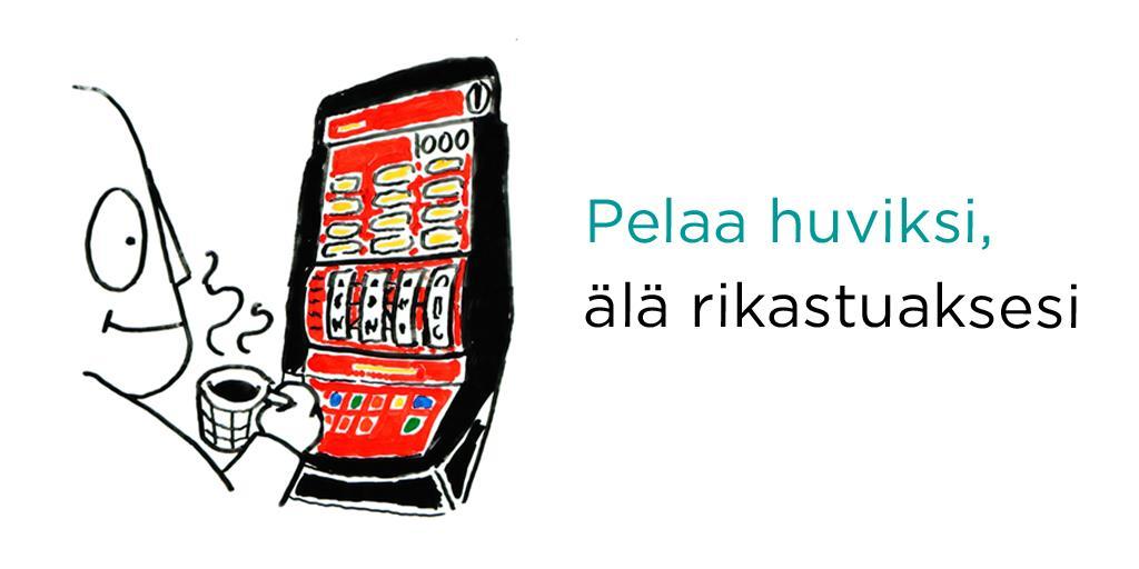 Rahapelit ovat viihdettä 80 % eli 3 miljoonaa suomalaisista pelaa ainakin kerran vuodessa 34 % pelaajista pelaa vähintään kerran viikossa 6 % suomalaisista ei pelaa