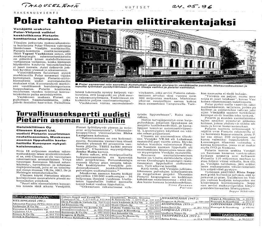 15 TALOUSELÄMÄN