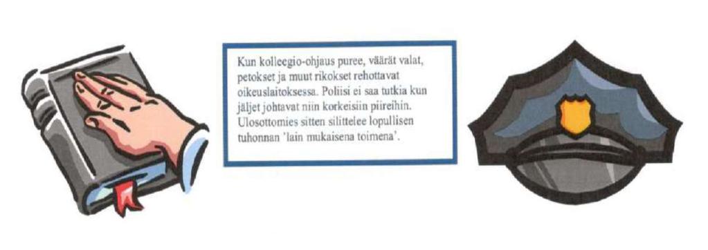 38 Suomen epäoikeudenmukainen oikeuslaitos seuraus presidentin 6.5.1992 ohjeistuksesta? - Postipankin 21.12.