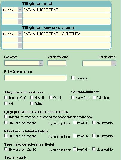 merkityistä kohdista.