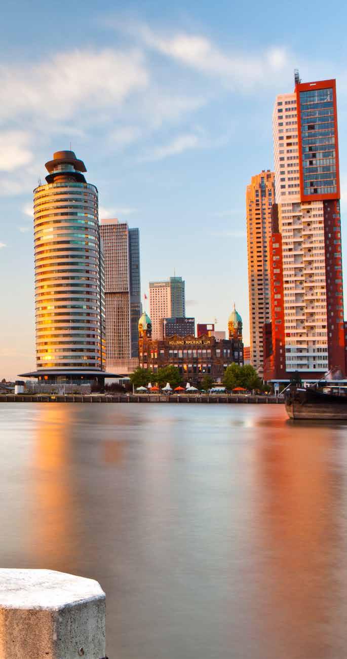 1 Circulair in 2050 Rotterdam aan kop De Ambitie Rotterdam is een unieke stad in Nederland. Onze stad onderscheidt zich door zijn dynamische karakter en uitgesproken hedendaagse architectuur.
