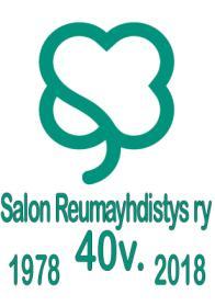 S Salon Reumayhdistys ry TOIMINTAKERTOMUS 2018 PERUSTA Toimintavuonna vietettiin yhdistyksen 40 v.