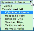 Taso Pöytäkirja: Ottelukohtaisen vastuuhenkilön valinta Vastuuhenkilö ottelussa valinta - joko joukkueen pääkäyttäjä - tai ottelukohtainen vastuuhenkilö Ottelukohtaisen vastuuhenkilön voi valita -