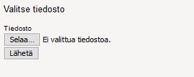 Mallitiedostoissa on ensimmäisellä rivillä sarakeotsikot, joiden nimiä ei saa muuttaa. Tarpeettomat, ei pakolliset sarakkeet voi jättää pois.