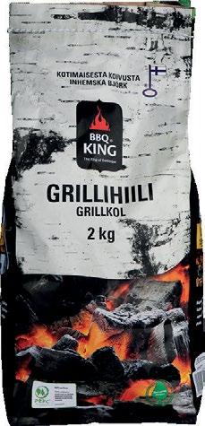 KANNETTAVA HIILIGRILLI Rosterisessa hiiligrillissä on iso grillausala, jossa voidaan grillata kahdella tasolla.