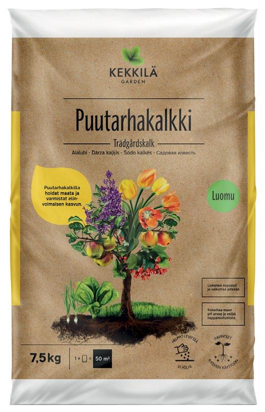 JA HUUSSIKUIVIKE 50 l (0,10/l) Voidaan käyttää erilaisten istutusten maanpinnan