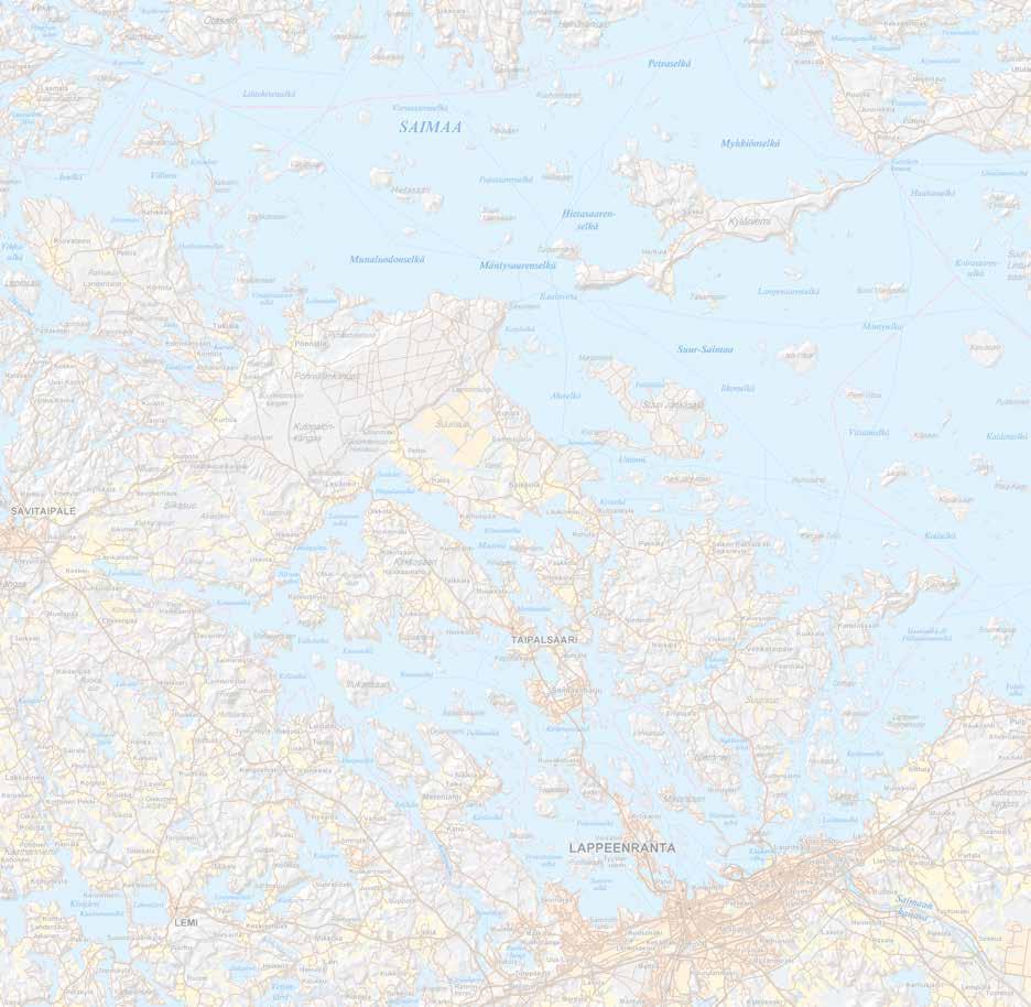 Noin 11 000 vuotta sitten vedenpinta oli eteläisellä Saimaalla paljon alempana kuin nykyisin, mutta epätasainen maankohoaminen ja siitä aiheutunut maankuoren kallistuminen kaakkoon sekä ensimmäisen
