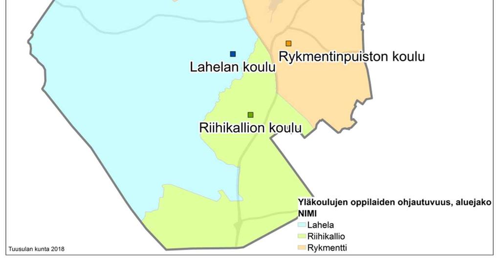 Lahelan yhtenäiskoulu.