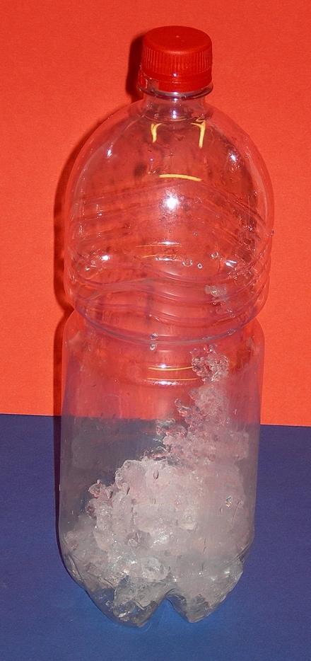 Oppilaan ohje: Kutistuva pullo (Lähde: Anke Keske. 2004. Die besten Experimente für Kinder.