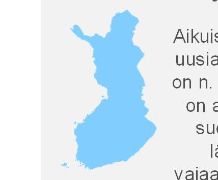 Aikuistyypin diabetesta sairastavien lääkehoidon potilaiden määrä on yli 5 % väestöstä lääkehoidon onnistumisella on yhteiskunnallisesti suuri arvo Diabeteksen osuudeksi terveydenhuollon