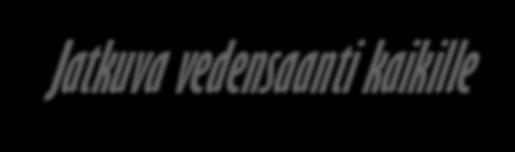 Jatkuva vedensaanti kaikille Janossa pitäminen on vakava hyvinvointiongelma.