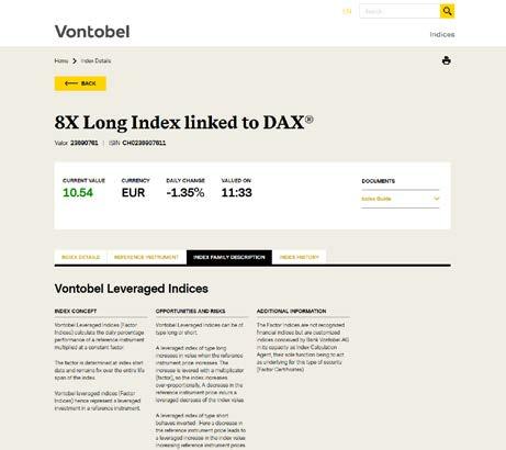 Vontobelin Bull & Bear -sertifikaatit 7 viitearvoon