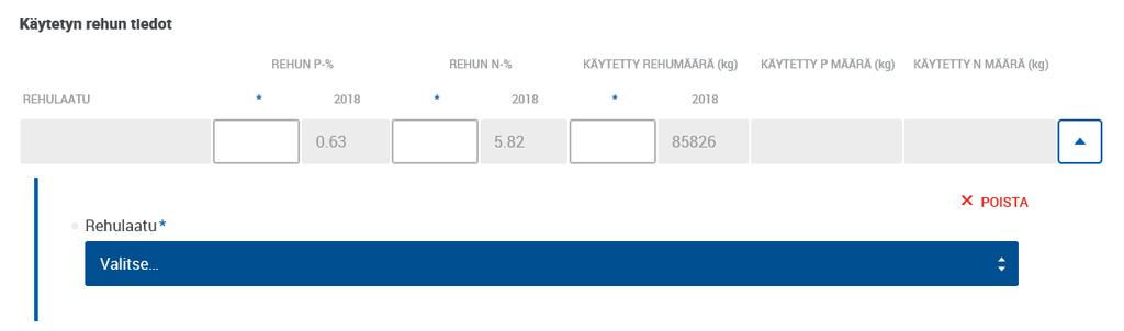 Itämerirehu määritelmä puuttuu Rehulaatuina valittavana YLVAssa: Kuivarehu-Itämerirehu ja Kuivarehu-Muu
