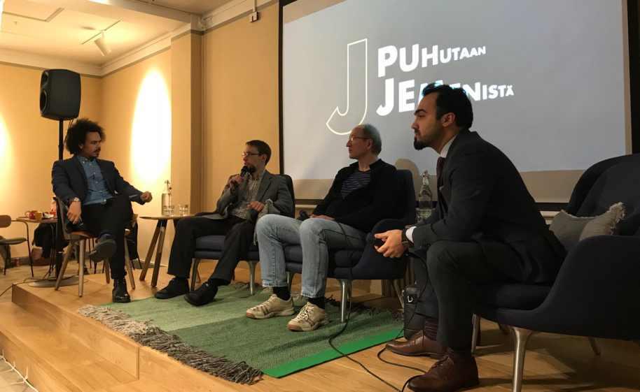 19.9.2018 PeaceTech-seminaari, Helsinki SaferGlobe, Kirkon Ulkomaanapu, CMI ja Suomen lähetysseura järjestivät 19.9. työpajan rauhanteknologioista rauhanrakennuksen tukena osana Suomen lähetysseuran järjestämää Helsinki Peace Talks -viikkoa.