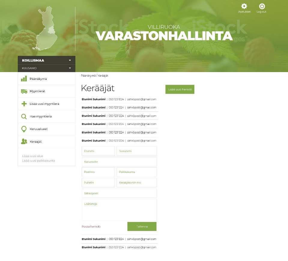 Pudasjärvellä.