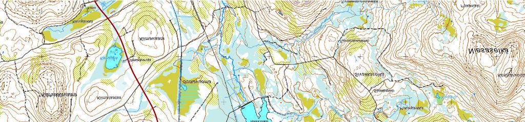 Puolukat ja sienet Vesisammal * Pintavesi Kilometriä 7486000,000000