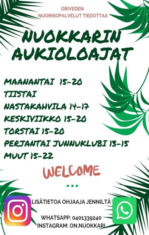 Nuorisotalon nuorten iltojen kävijämäärät nousivat tasaisesti koko vuoden ajan.