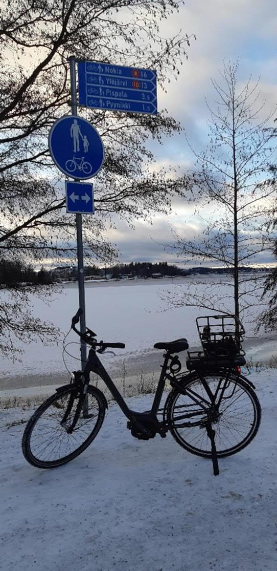 työsuhdesähköpyörä). Kysely kaikille päiväkodeille. Vapaaehtoisia tuli lyhyessä ajassa n. 60, jokaiselle tarjotaan pyörä kuukaudeksi.