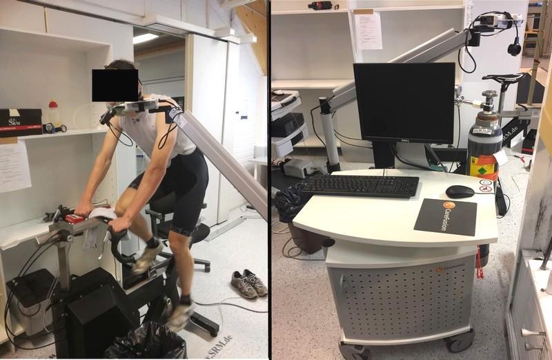Alkuverryttelyn jälkeen tutkittava teki esikevennetyt hypyt (EKH) IR ver.1.0 -kontaktimatolla (Jyväskylän yliopisto, Liikuntabiologian laitos, Suomi), joka mittasi lentoaikaa.