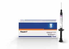 Fissuurapinnoitteet Fissurit F VOCO Valokovetteinen, fluoria luovuttava fissuurapinnoite. Pakkauksessa mukana vientikärki tyyppi 40.