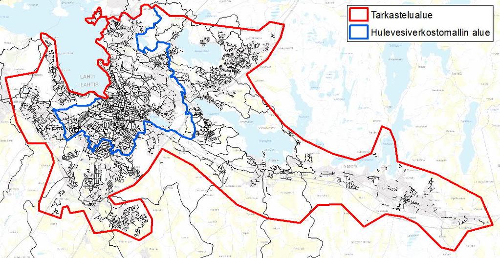 Lahden kaupunki ja Lahti Aqua Oy Pöyry Finland Oy, 19.12.2018 1 1 JOHDANTO Tässä selvityksessä tehtiin Lahden kaupungin alueelle tulvariskien alustava arviointi.