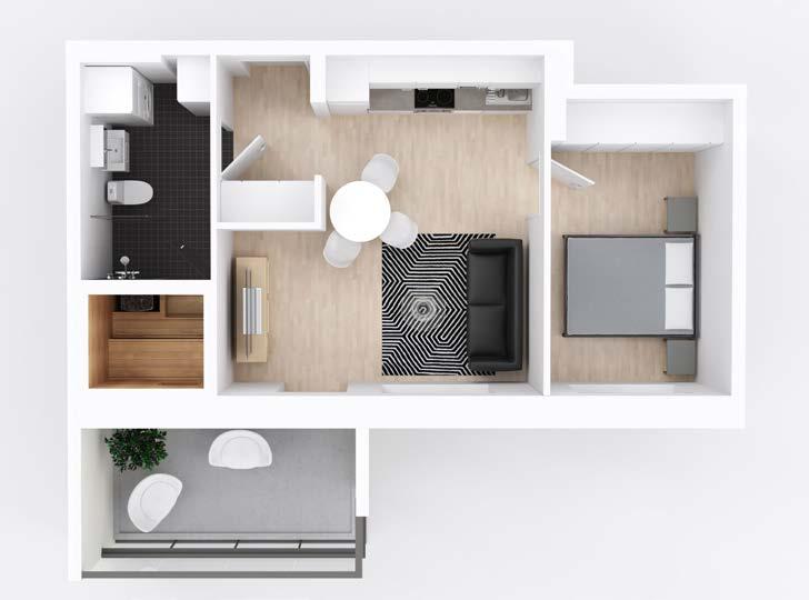 18 40,5 m² 2 h+kt+s A10 A20 A30 2.