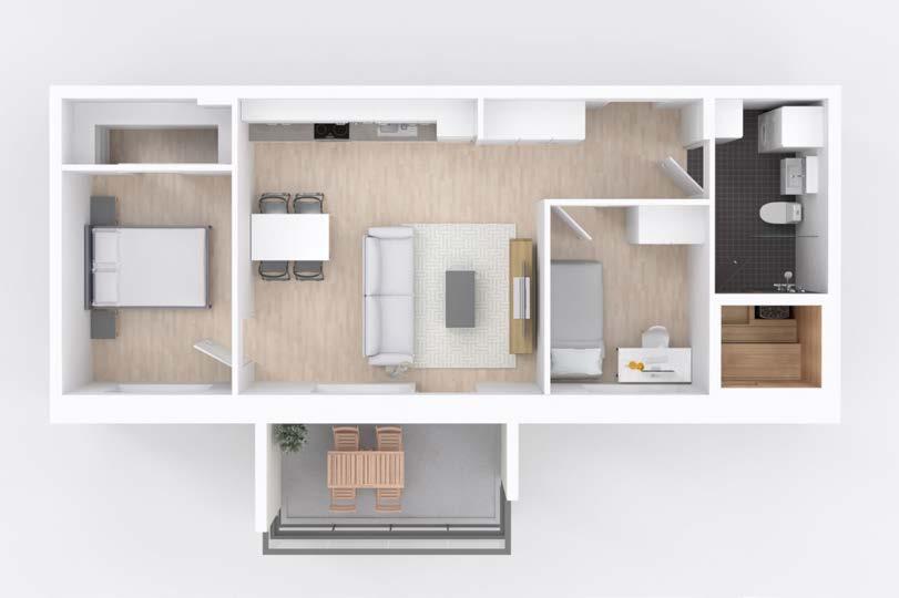 22 56,5 m² 2 3 h+kt+s A8 A18 A28 A38 1. KERROS 2.