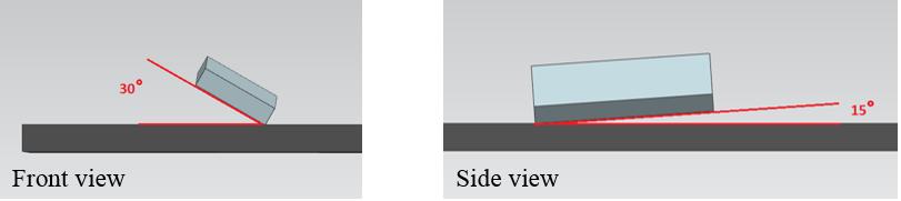 The two unsuccessful attempts led to uneven heat dissipation that resulted in faulty surface texture, in form of waves,