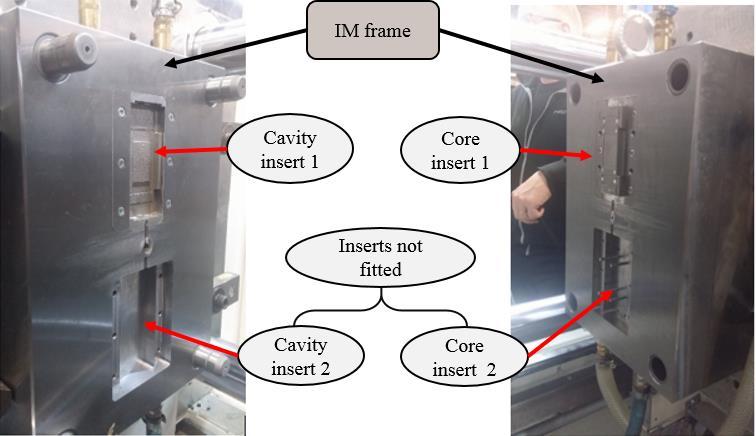 23 Figure 28 The left (cavity) side is the stationary platen and the right (core) side is the movable