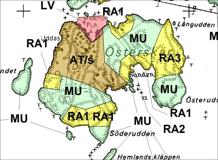 3.3 Suunnittelutilanne Yleiskaava Korppoon eteläisen saariston osayleiskaava on hyväksytty Korppoon kunnanvaltuustossa 16.12.1996 ja vahvistettu ympäristökeskuksessa 3.6.1998.