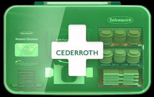 Cederroth Haavanhoitoautomaatti REF:51011006 Kätevästi kaikki mitä tarvitset pienten haavojen hoitoon!