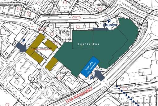LIIKEKESKUS, ASEMAKAAVAMUUTOS Honkanen Asko HANKE NRO 3615 KM/C 15-20 000 k-m² AK 7-12 000 k-m² KKL KEVÄT 2020 18.